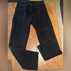 Levi’s 516 black jeans 34x32 (would best fit a 32 waist)